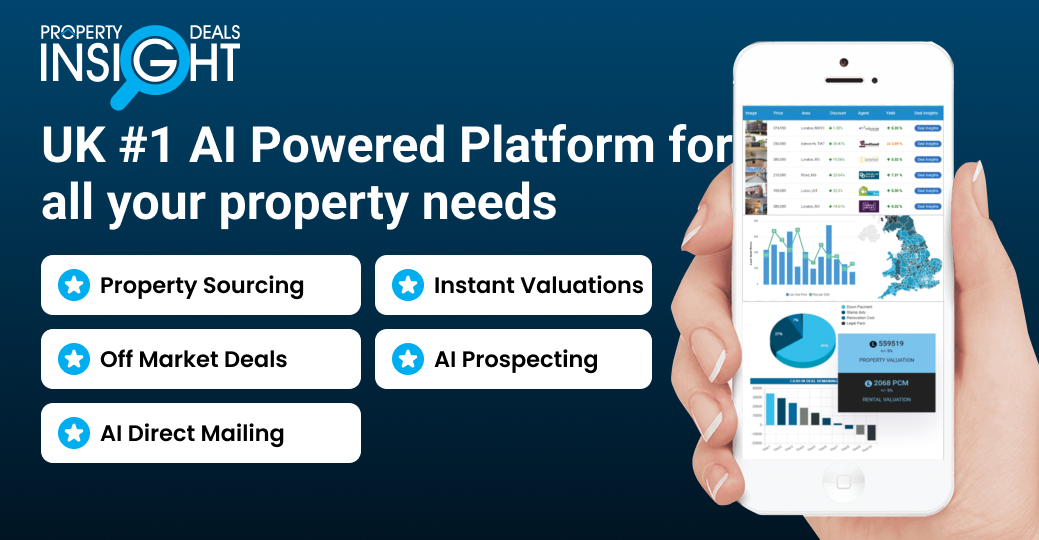 UK's No 1 AI Powered Property Platform - Indepth Property Data, Sourcing, Valuation, Prospecting and More